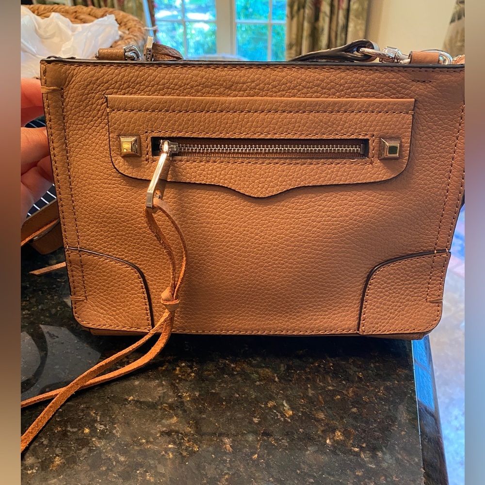 REBECCA MINKOFF - Tan Cross Body Bag